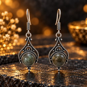 Labradorite Earing