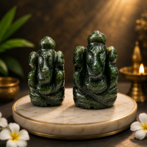 Green Zade Pocket Ganesha