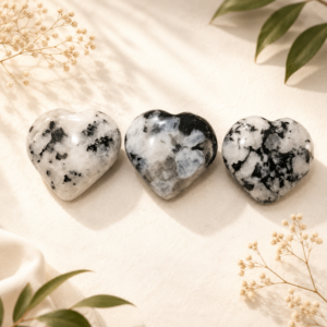 Rainbow Moonstone Heart