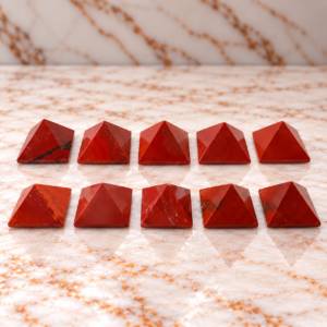 Red Jasper Pyramid
