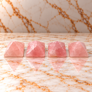 Rose Quartz Pyramid