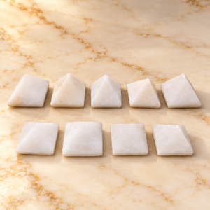White Agate Pyramid