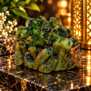 Green Quartz Geode