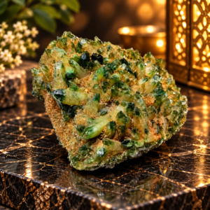 Green Quartz Geode