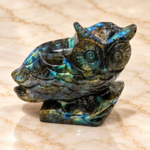 Labradorite Owl