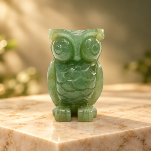 Green Avenchurine Owl