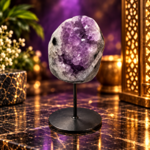 Amethyst Geode With Stand