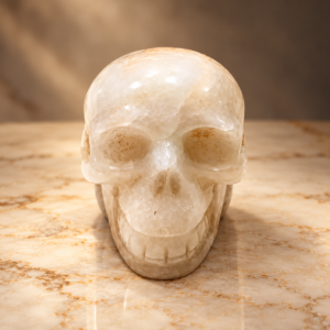 Clear Quartz Skull