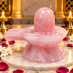 Rose Quartz Shivling