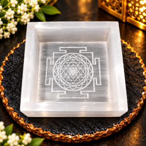 Selenite Carving Box