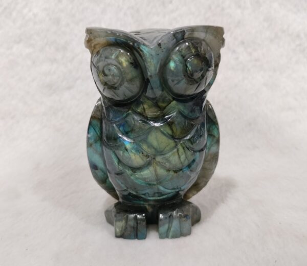 Labradorite Owl