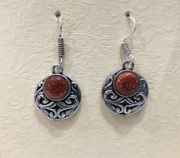 Sunstone Earing