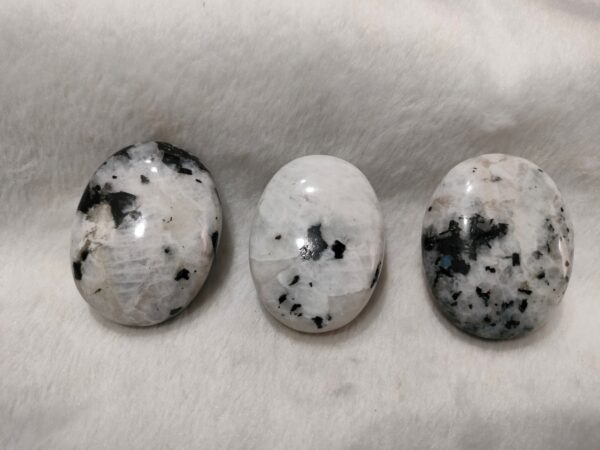 Rainbow Moonstone Palm Stone