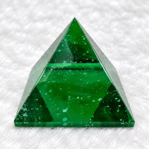 Green Obsidian Pyramid