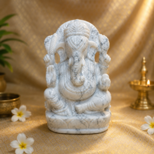 Howlite Ganesha
