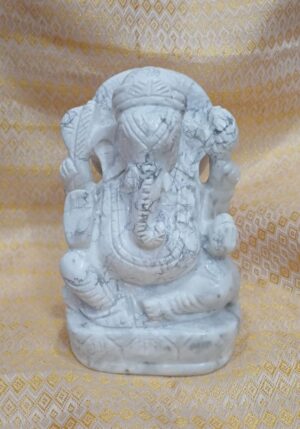 Howlite Ganesha