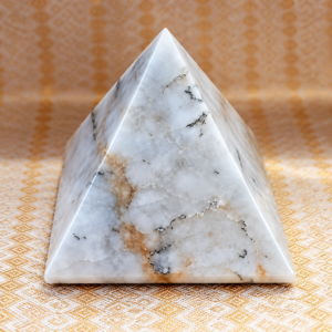 Milky white Pyramid