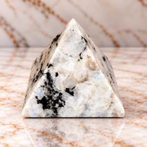 Rainbow Moon Stone Pyramid