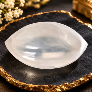 Selenite  Oval  Bowl