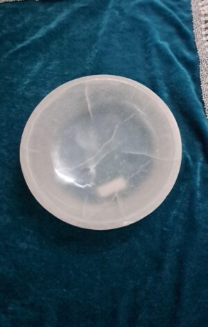 Selenite Round Bowl
