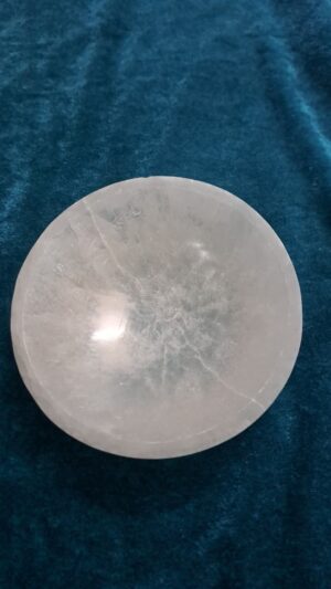 Selenite Round Bowl