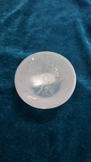 Selenite Round Bowl