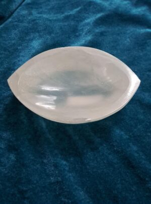 Selenite  Oval  Bowl