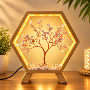 Amethyst Crystal Chips Tree