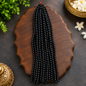 Black Turmulin Beads